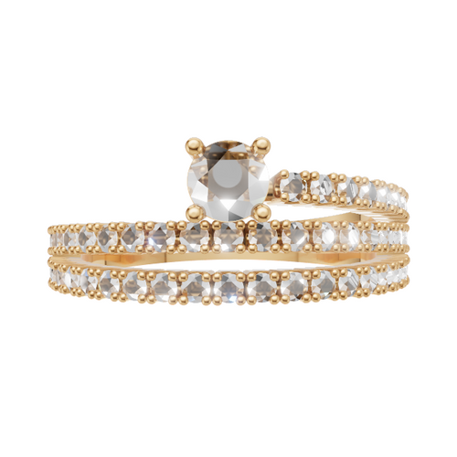 Load image 1 in gallery view. round-14k yellow gold|round-18k yellow gold