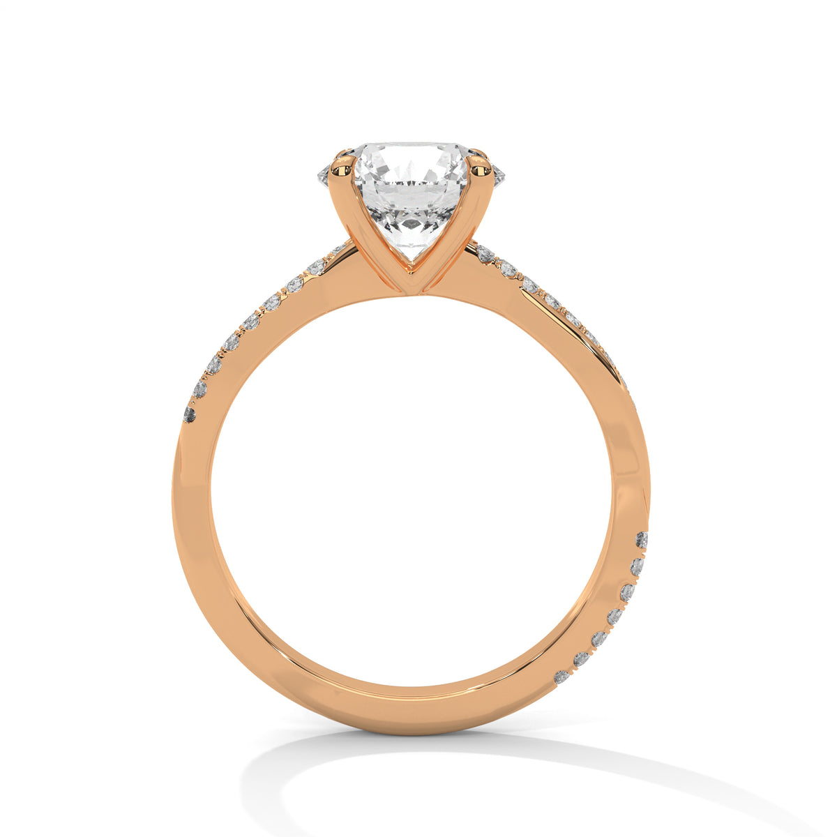 round-14k rose gold|round-18k rose gold