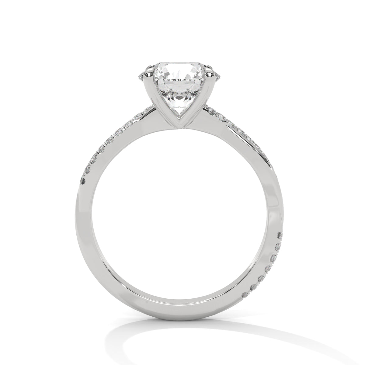 round-14k white gold|round-18k white gold|round-platinum