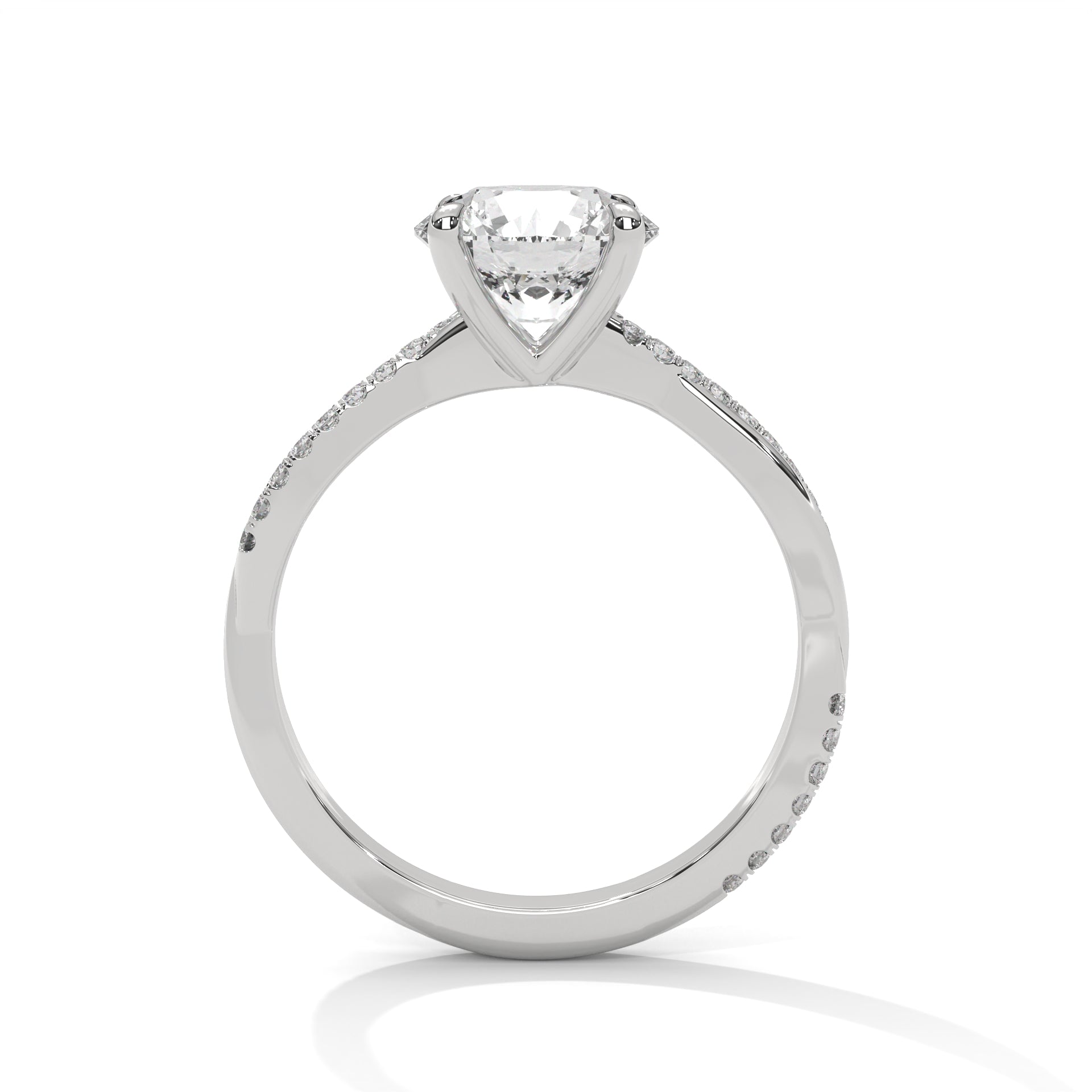 round-14k white gold|round-18k white gold|round-platinum
