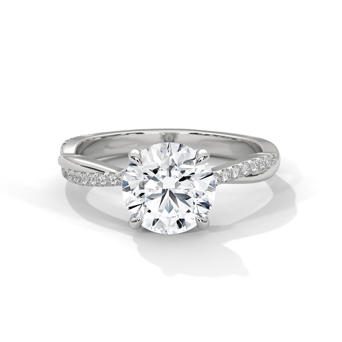 round-14k white gold|round-18k white gold|round-platinum