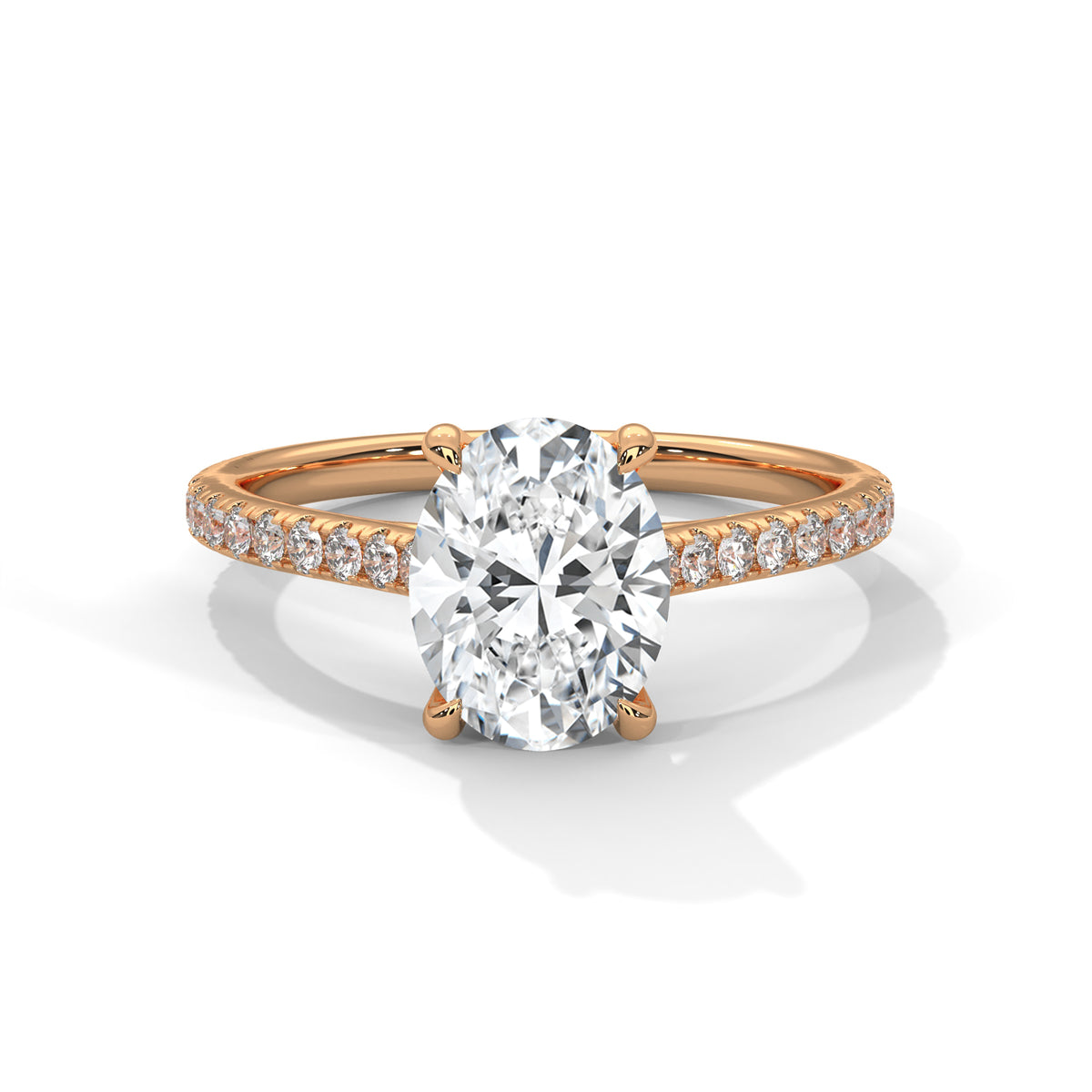 oval-14k rose gold|oval-18k rose gold