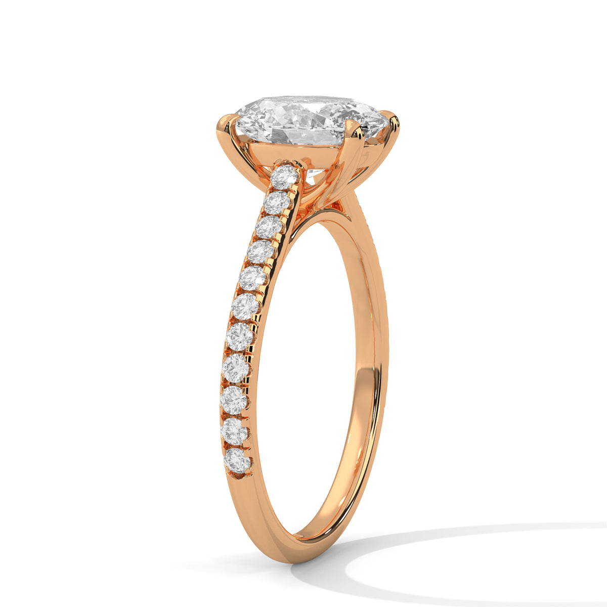 oval-14k rose gold|oval-18k rose gold