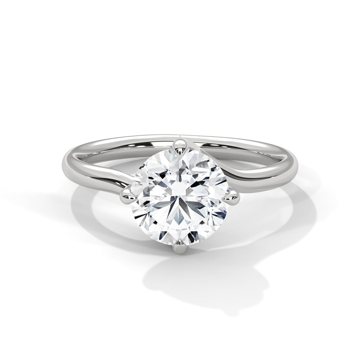 round-14k white gold|round-18k white gold|round-platinum