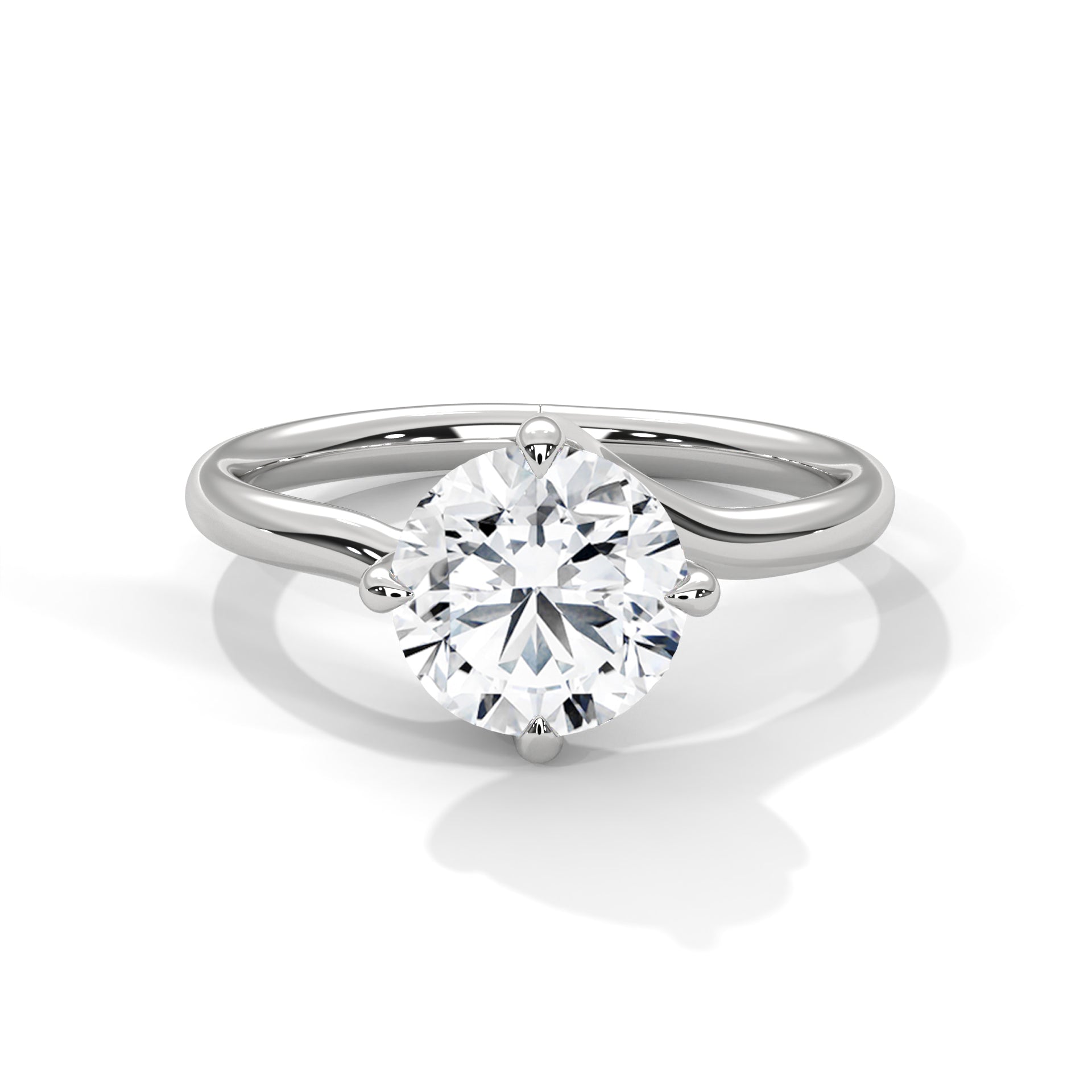 round-14k white gold|round-18k white gold|round-platinum