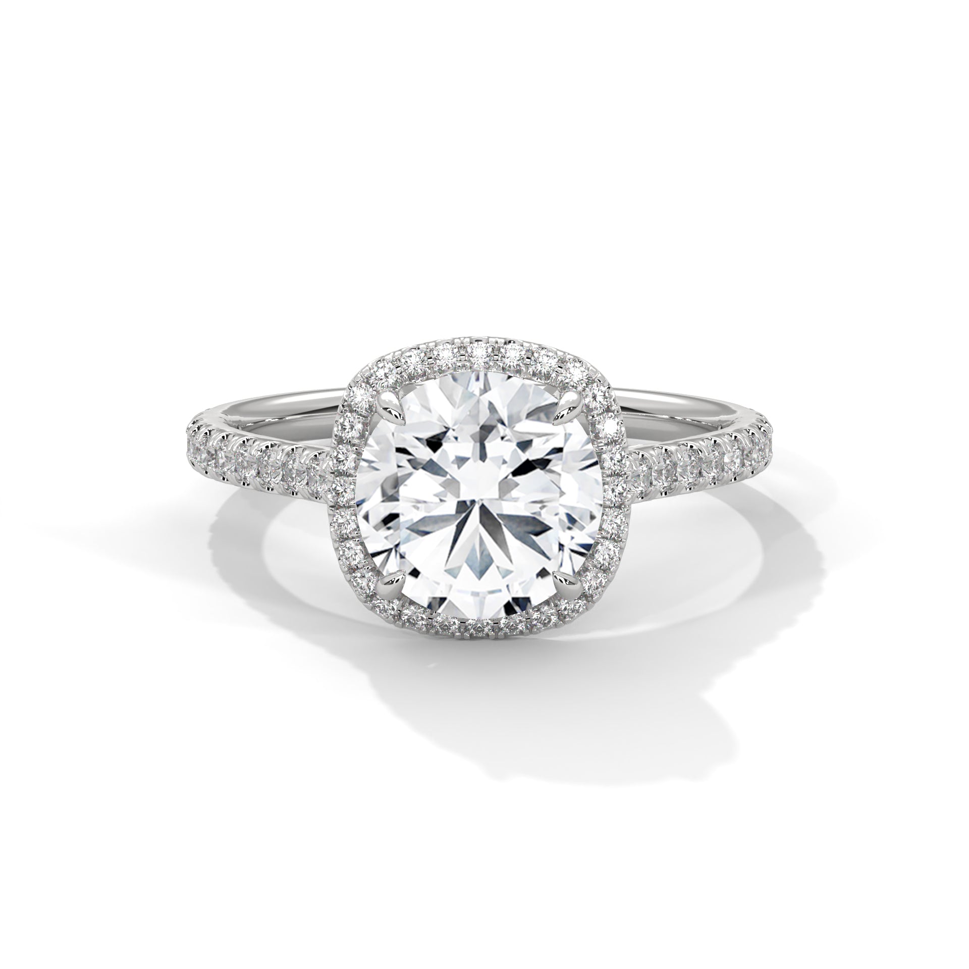 round-14k white gold|round-18k white gold|round-platinum