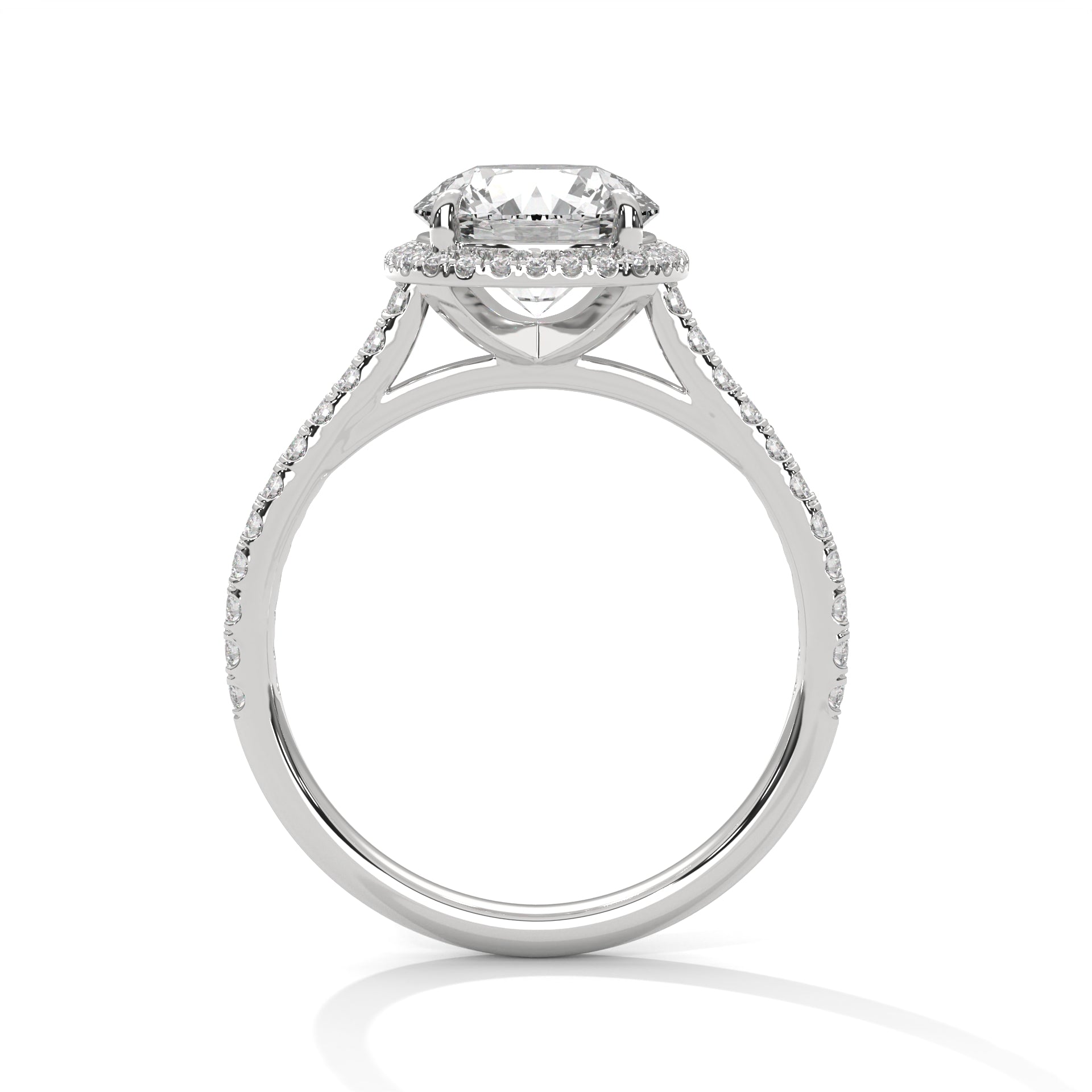 round-14k white gold|round-18k white gold|round-platinum