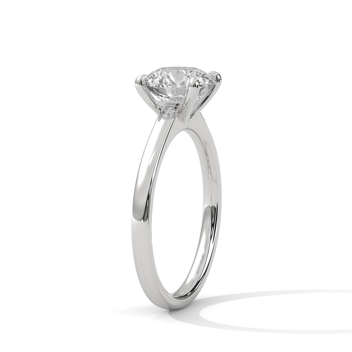round-14k white gold|round-18k white gold|round-platinum