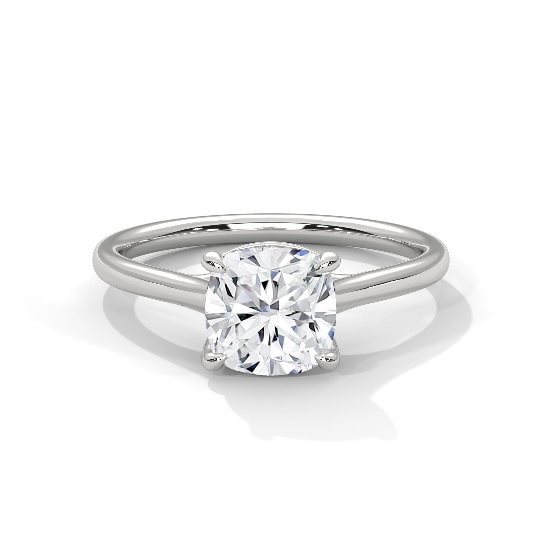 cushion-14k white gold|cushion-18k white gold|cushion-platinum