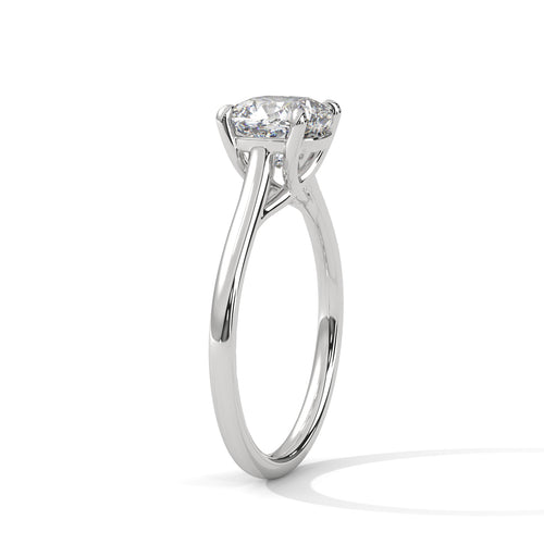 Load image 1 in gallery view. cushion-14k white gold|cushion-18k white gold|cushion-platinum
