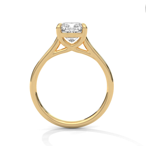 Load image 1 in gallery view. cushion-14k yellow gold|cushion-18k yellow gold