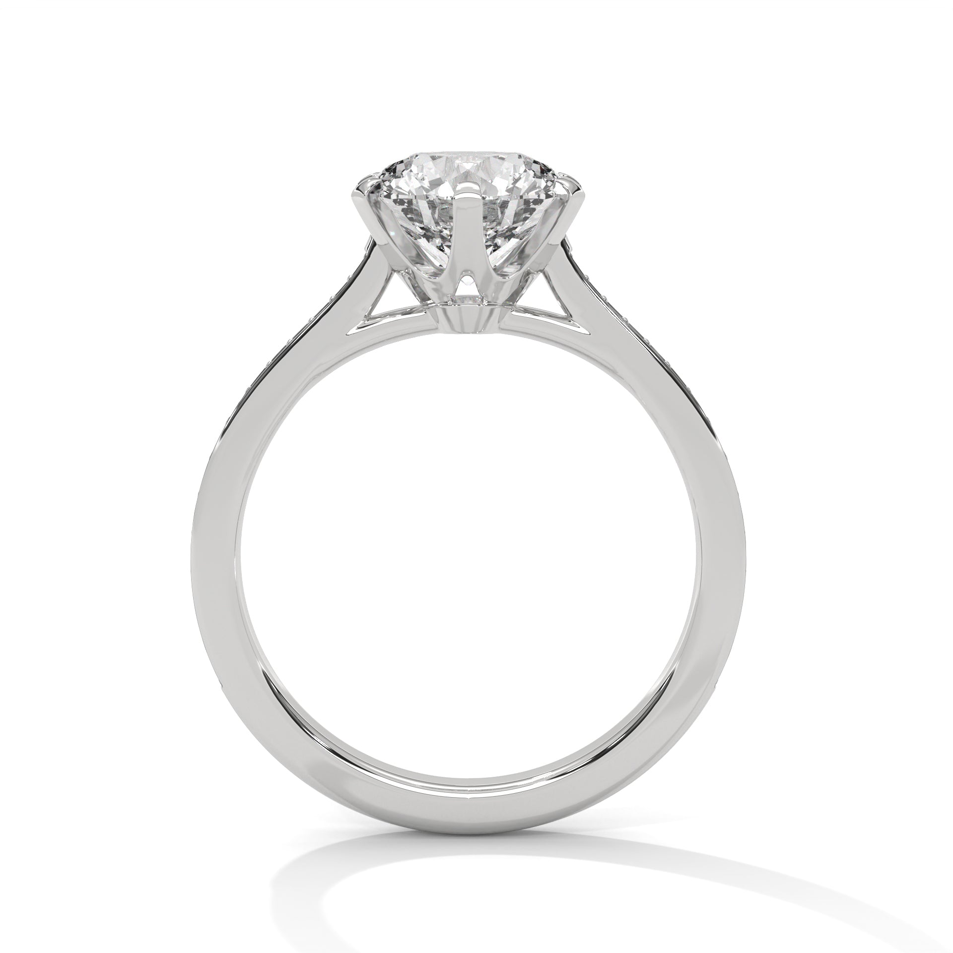 round-14k white gold|round-18k white gold|round-platinum