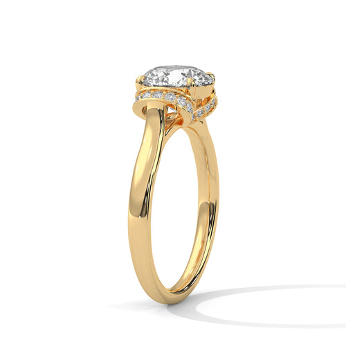 Load image 1 in gallery view. round-14k yellow gold|round-18k yellow gold
