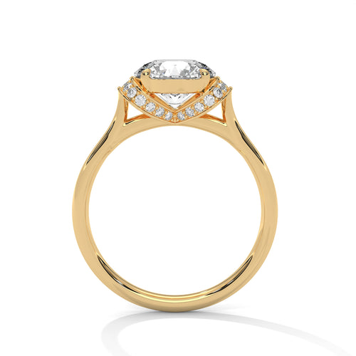 Load image 1 in gallery view. round-14k yellow gold|round-18k yellow gold