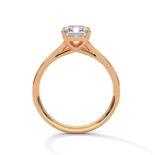 Load image 1 in gallery view. radiant-14k rose gold|radiant-18k rose gold