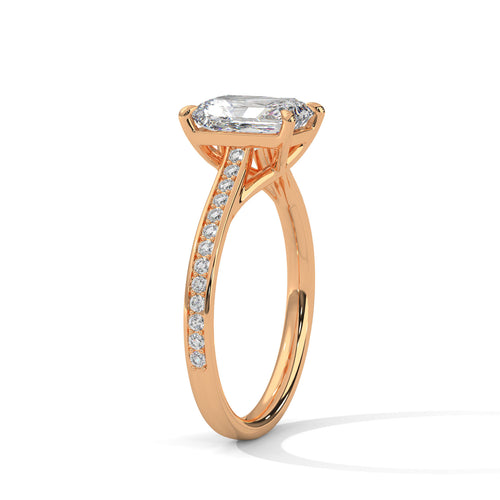 Load image 1 in gallery view. radiant-14k rose gold|radiant-18k rose gold