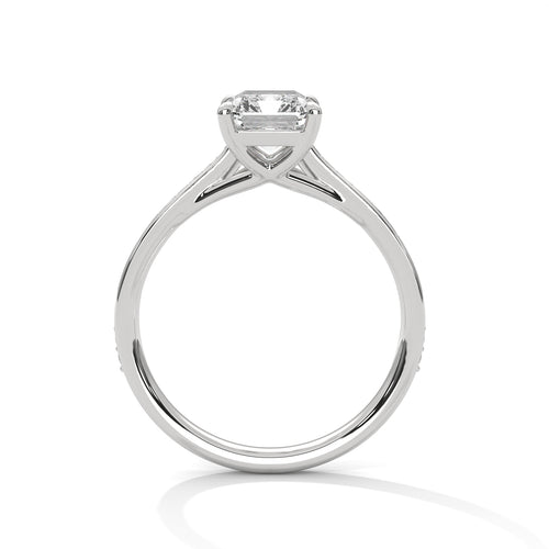 Load image 1 in gallery view. radiant-14k white gold|radiant-18k white gold|radiant-platinum