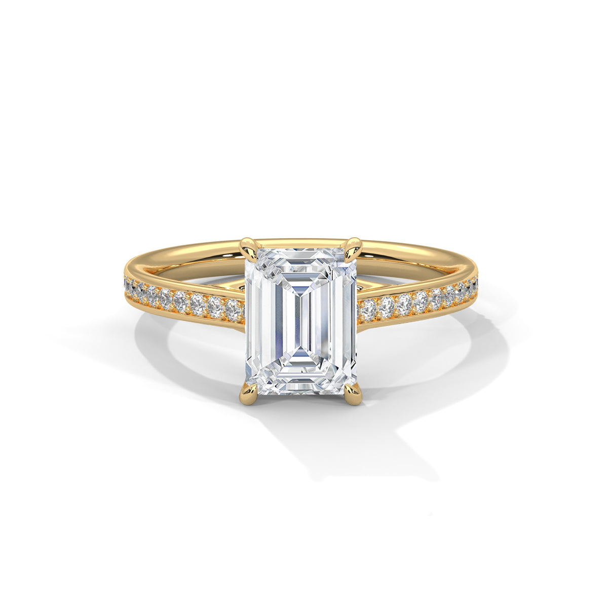 radiant-14k yellow gold|radiant-18k yellow gold