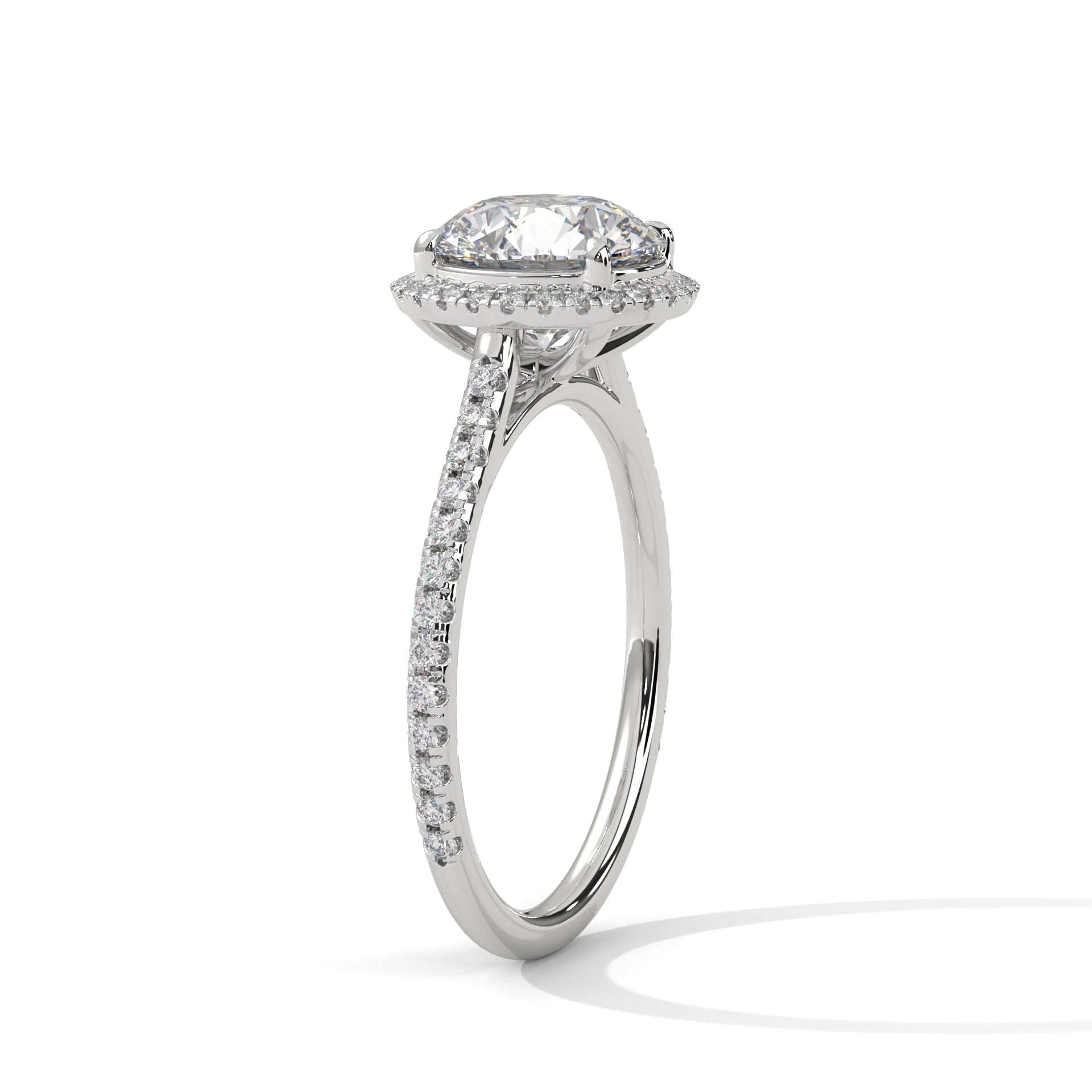 round-14k white gold|round-18k white gold|round-platinum