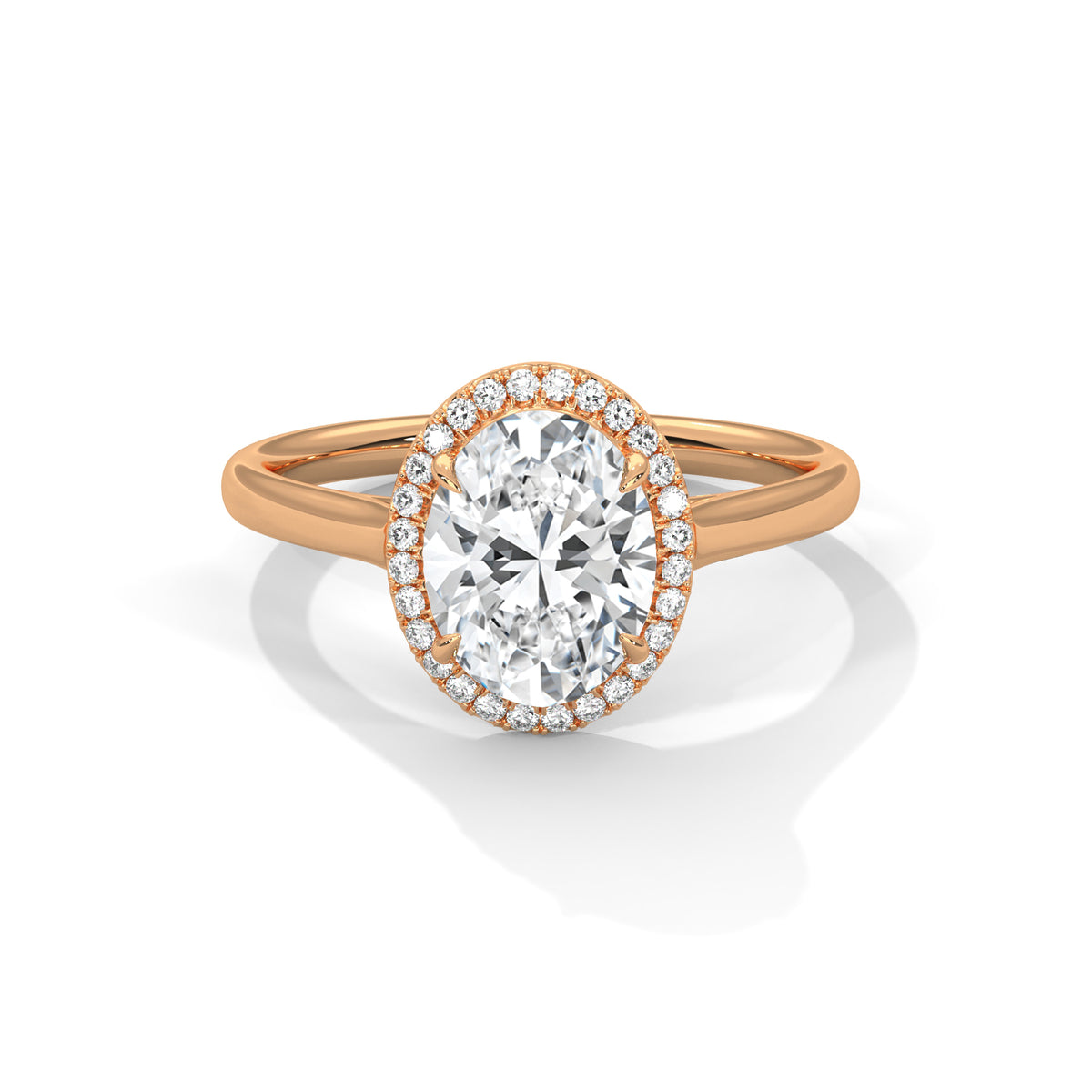 oval-14k rose gold|oval-18k rose gold