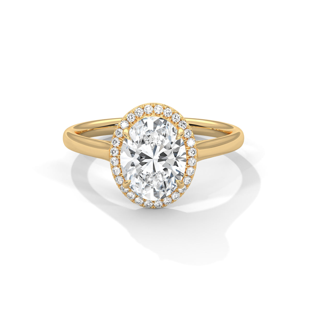 oval-14k yellow gold|oval-18k yellow gold