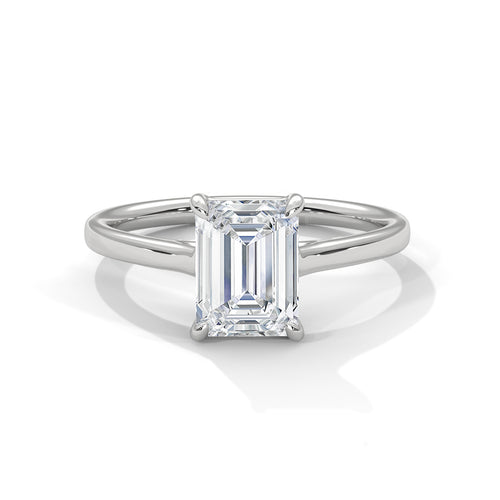 Load image 1 in gallery view. emerald-14k white gold|emerald-18k white gold|emerald-platinum