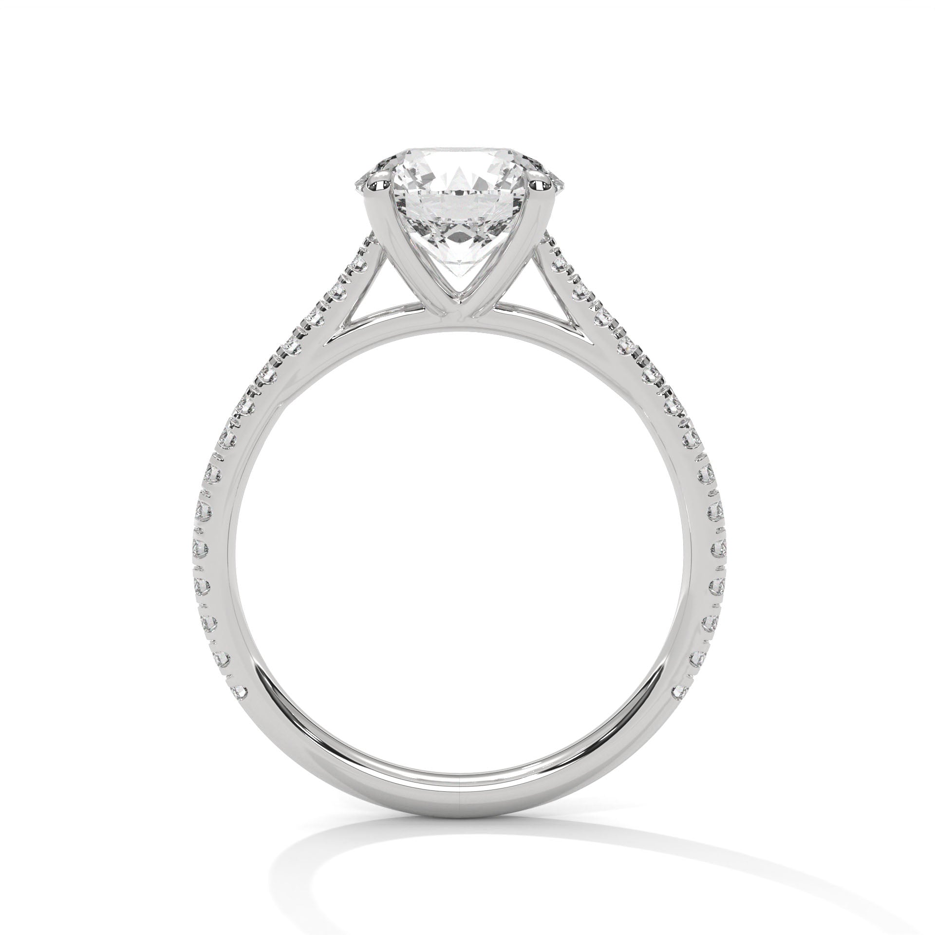 round-14k white gold|round-18k white gold|round-platinum