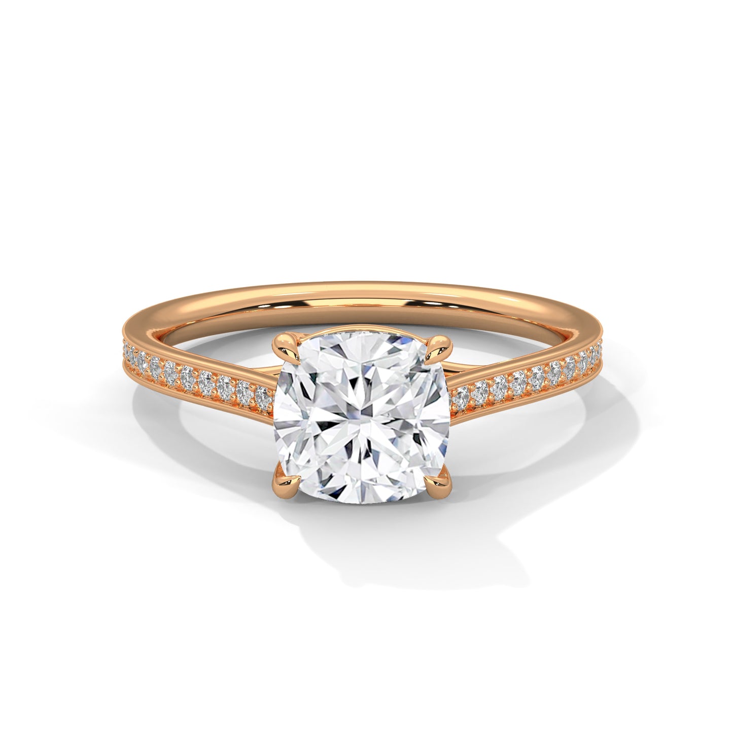 cushion-14k rose gold|cushion-18k rose gold