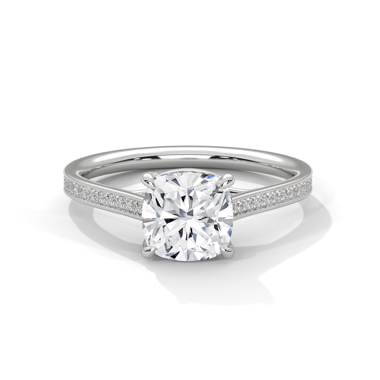 cushion-14k white gold|cushion-18k white gold|cushion-platinum