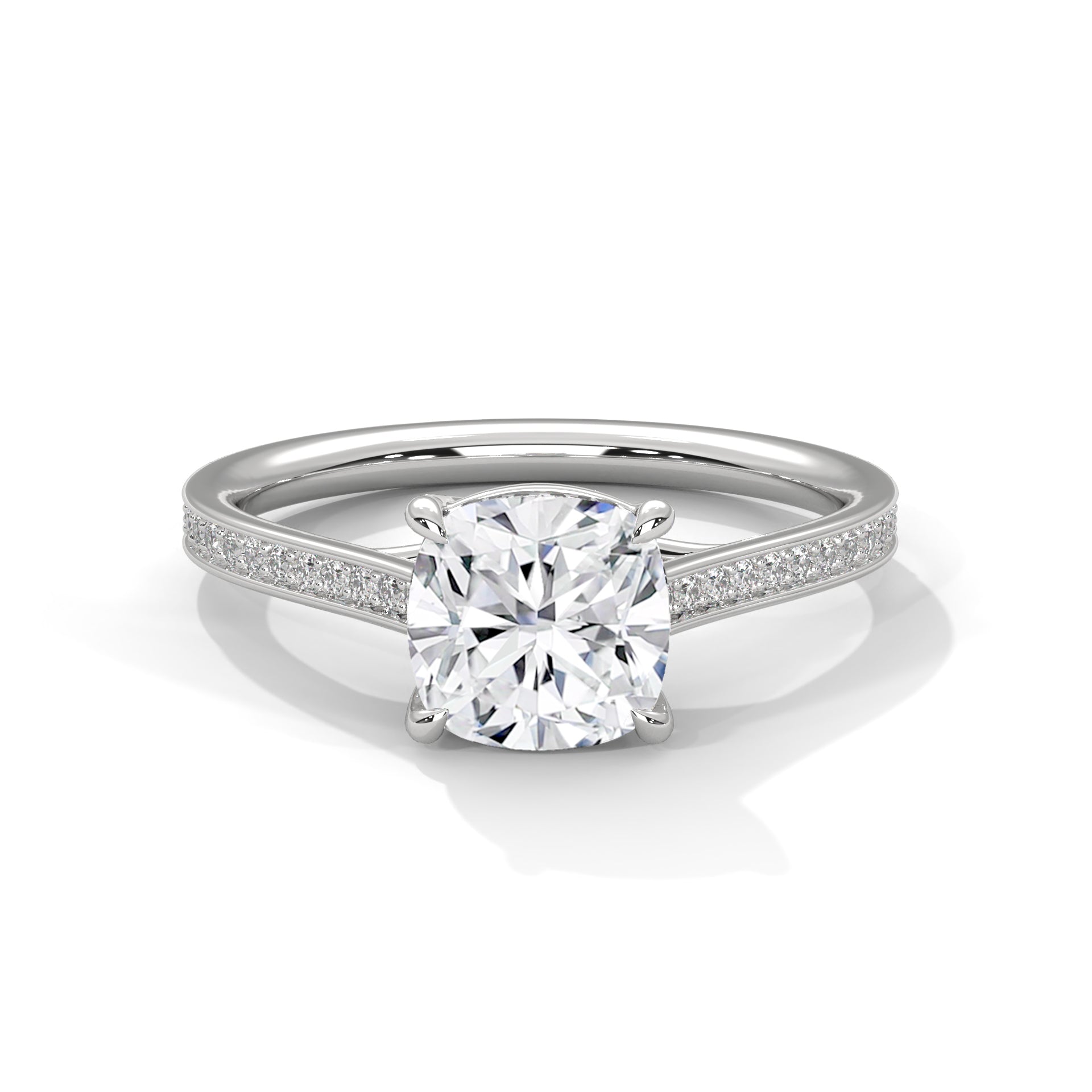 cushion-14k white gold|cushion-18k white gold|cushion-platinum