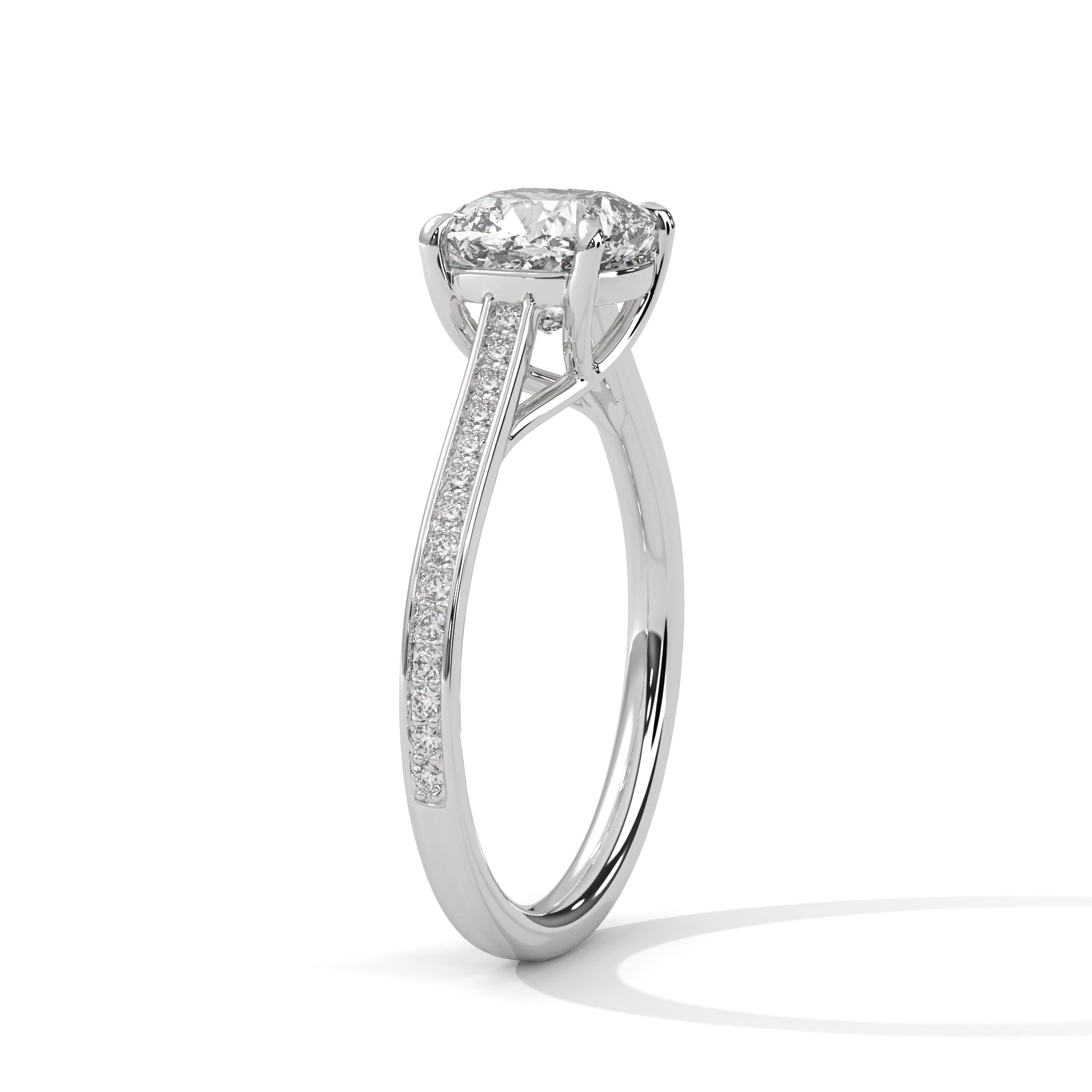 cushion-14k white gold|cushion-18k white gold|cushion-platinum