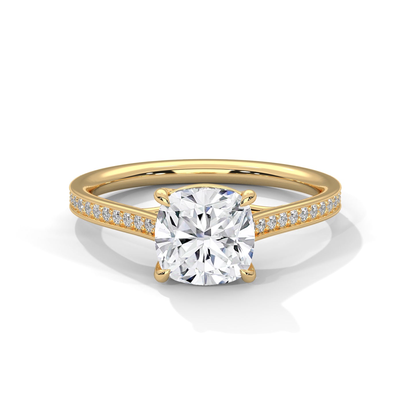 cushion-14k yellow gold|cushion-18k yellow gold