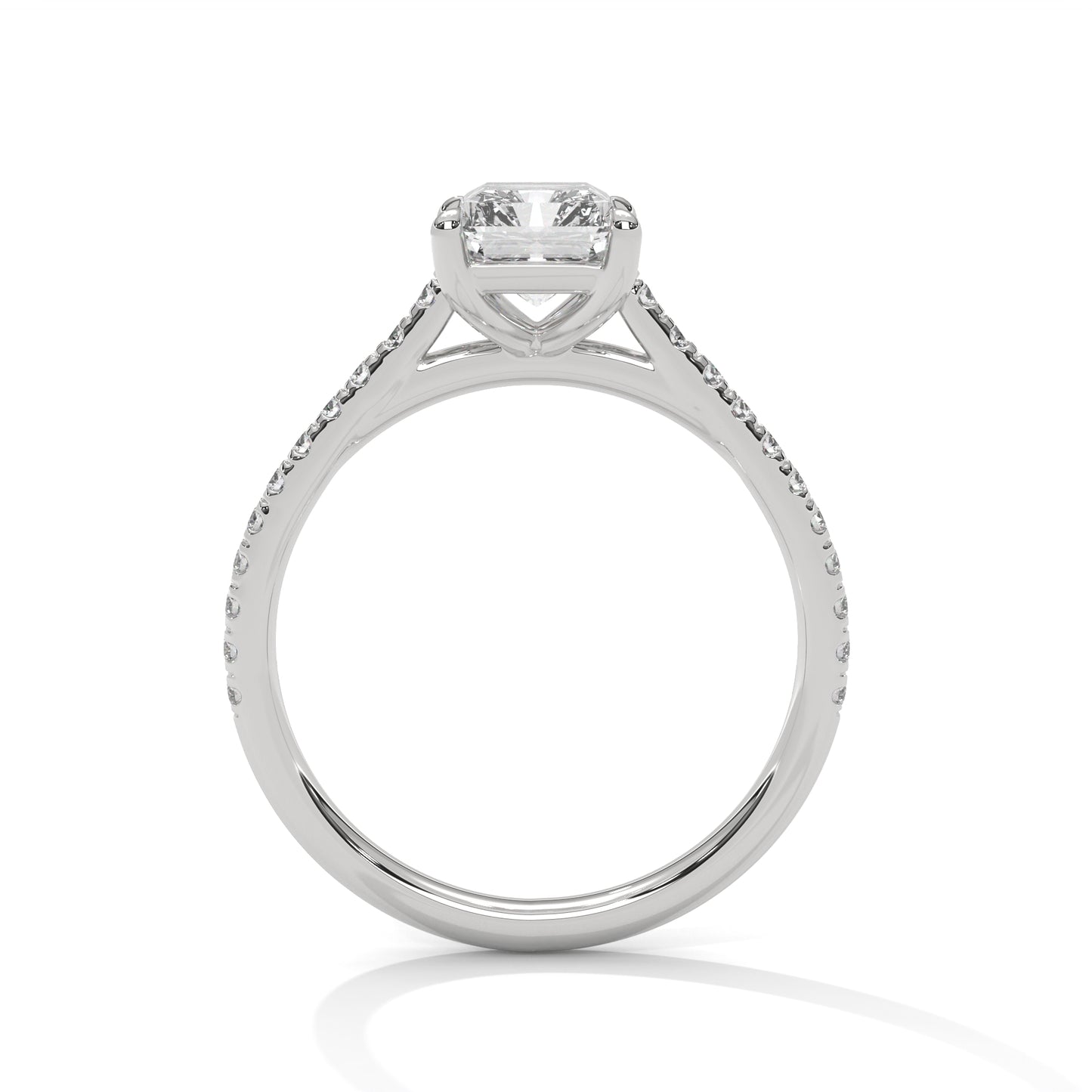 emerald-14k white gold|emerald-18k white gold|emerald-platinum