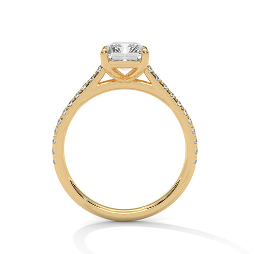 Load image 1 in gallery view. emerald-14k yellow gold|emerald-18k yellow gold