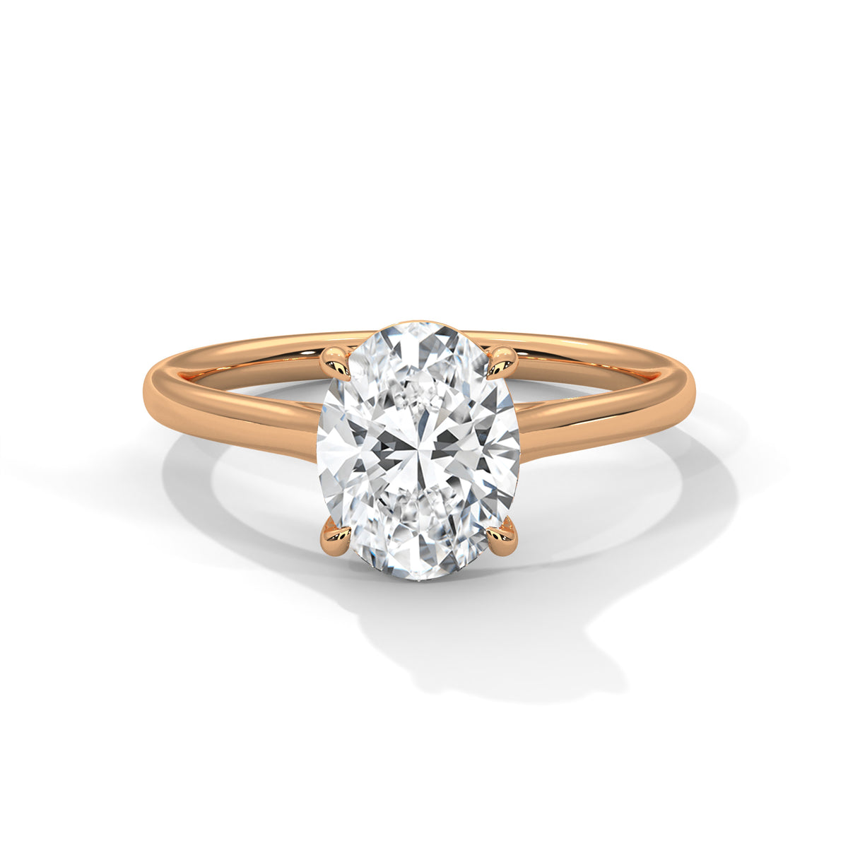 oval-14k rose gold|oval-18k rose gold