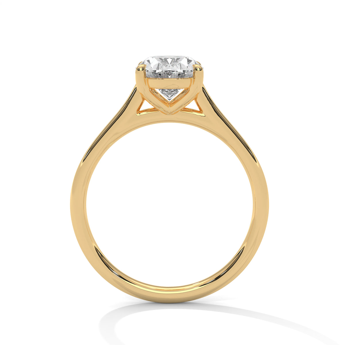 oval-14k yellow gold|oval-18k yellow gold