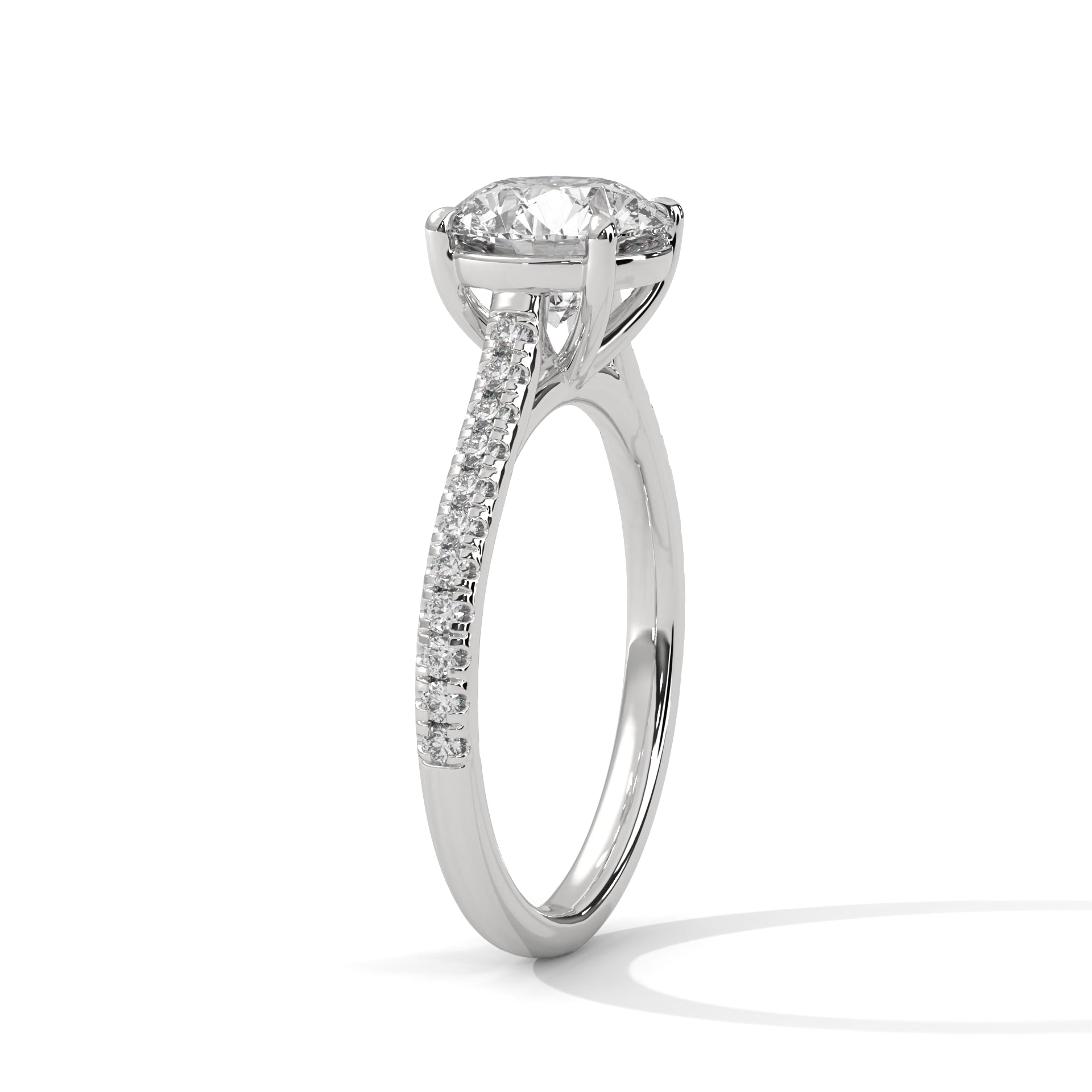 round-14k white gold|round-18k white gold|round-platinum