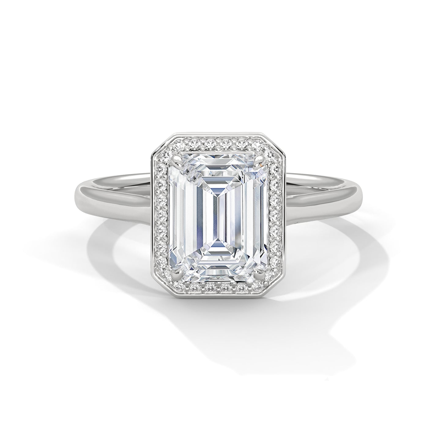emerald-14k white gold|emerald-18k white gold|emerald-platinum