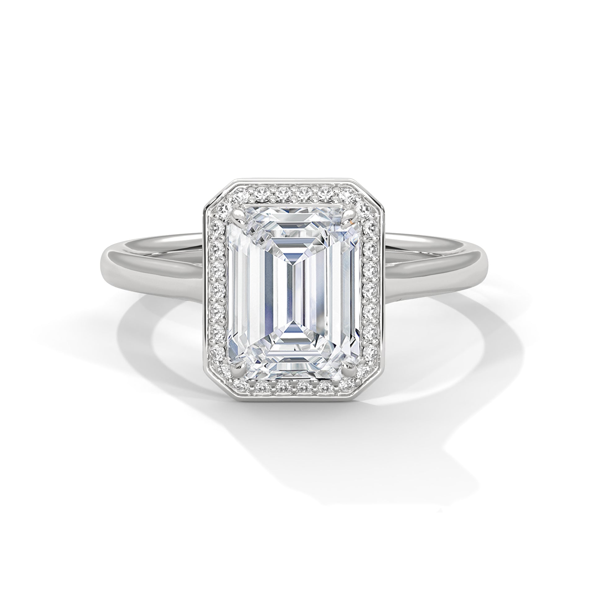 emerald-14k white gold|emerald-18k white gold|emerald-platinum