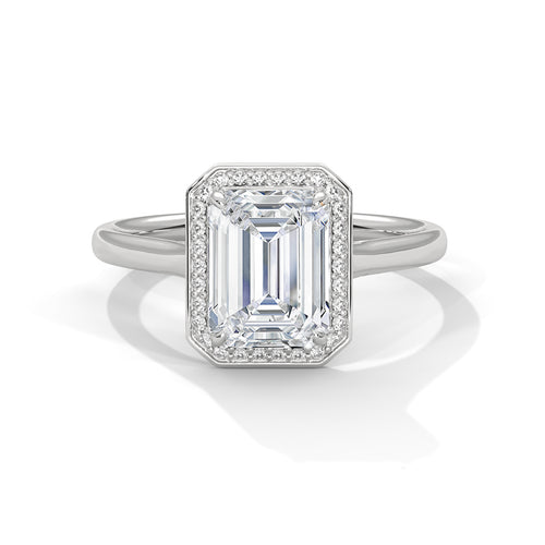 Load image 1 in gallery view. emerald-14k white gold|emerald-18k white gold|emerald-platinum