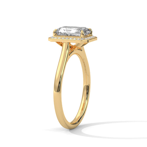 Load image 1 in gallery view. emerald-14k yellow gold|emerald-18k yellow gold