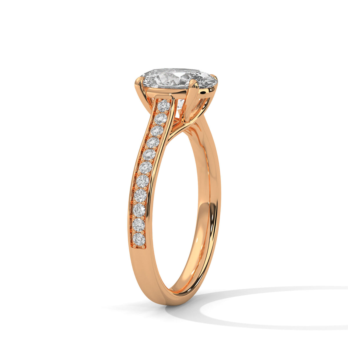oval-14k rose gold|oval-18k rose gold