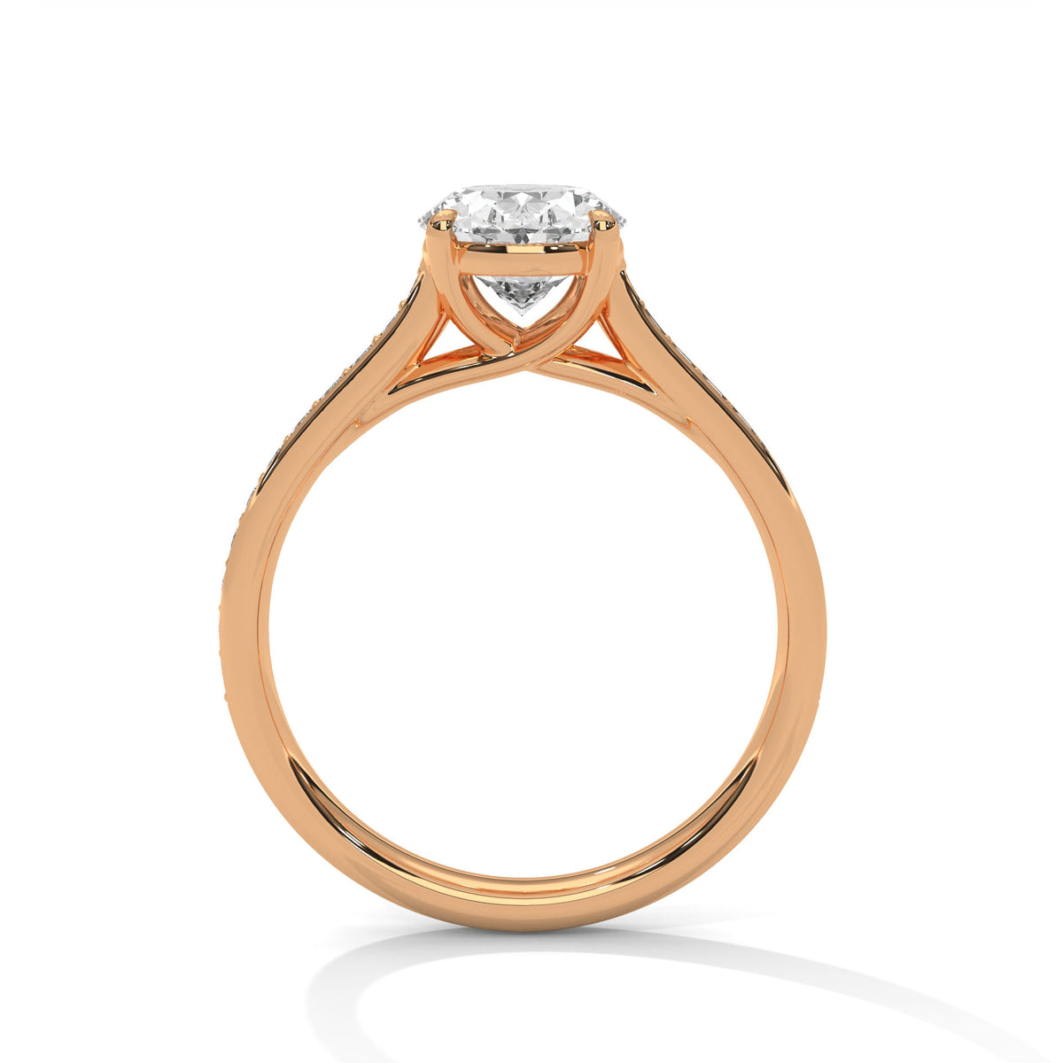 oval-14k rose gold|oval-18k rose gold
