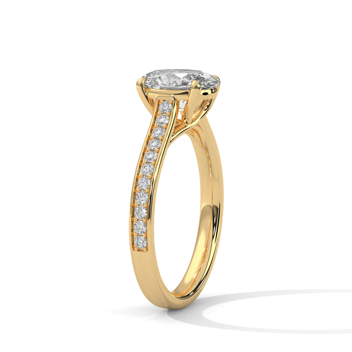 oval-14k yellow gold|oval-18k yellow gold