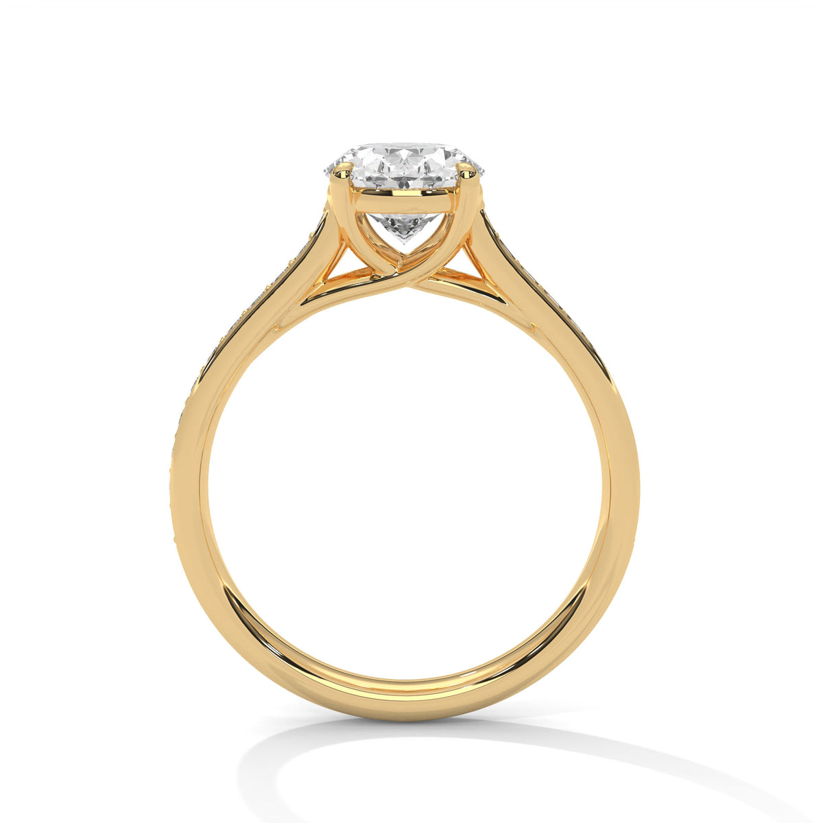oval-14k yellow gold|oval-18k yellow gold