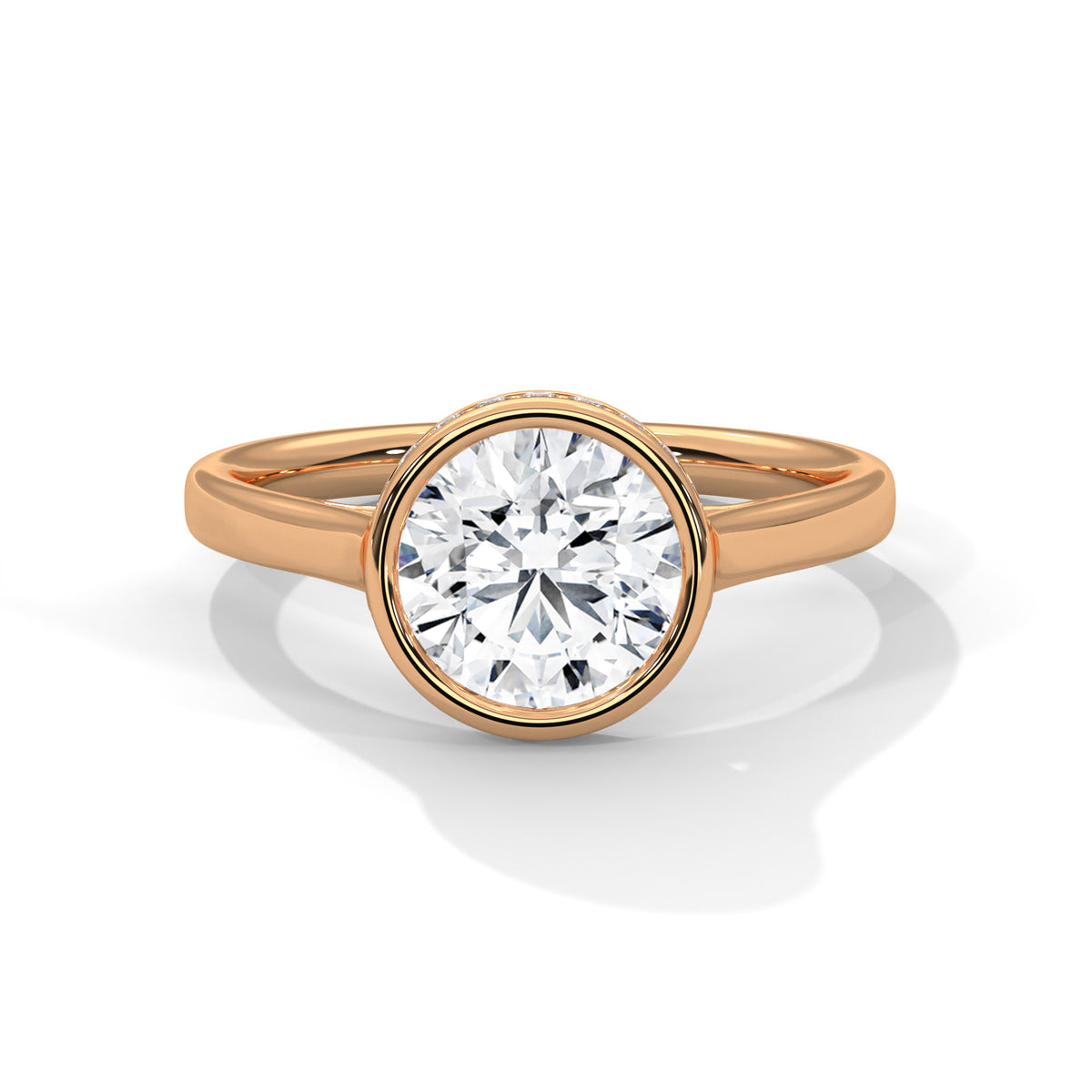 round-14k rose gold|round-18k rose gold