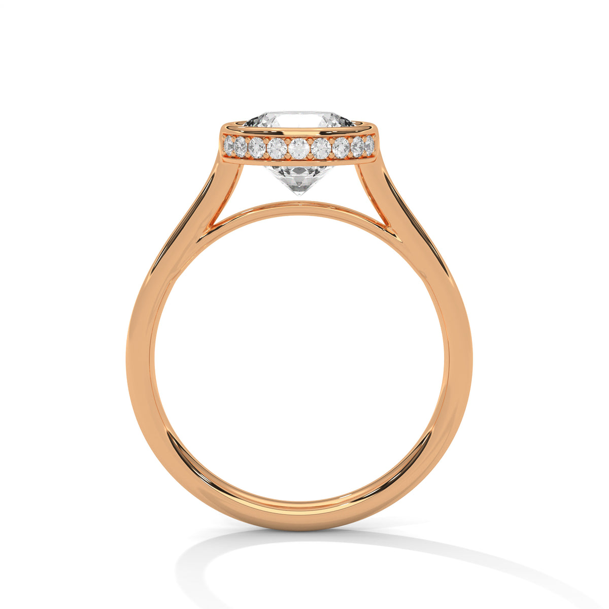 round-14k rose gold|round-18k rose gold