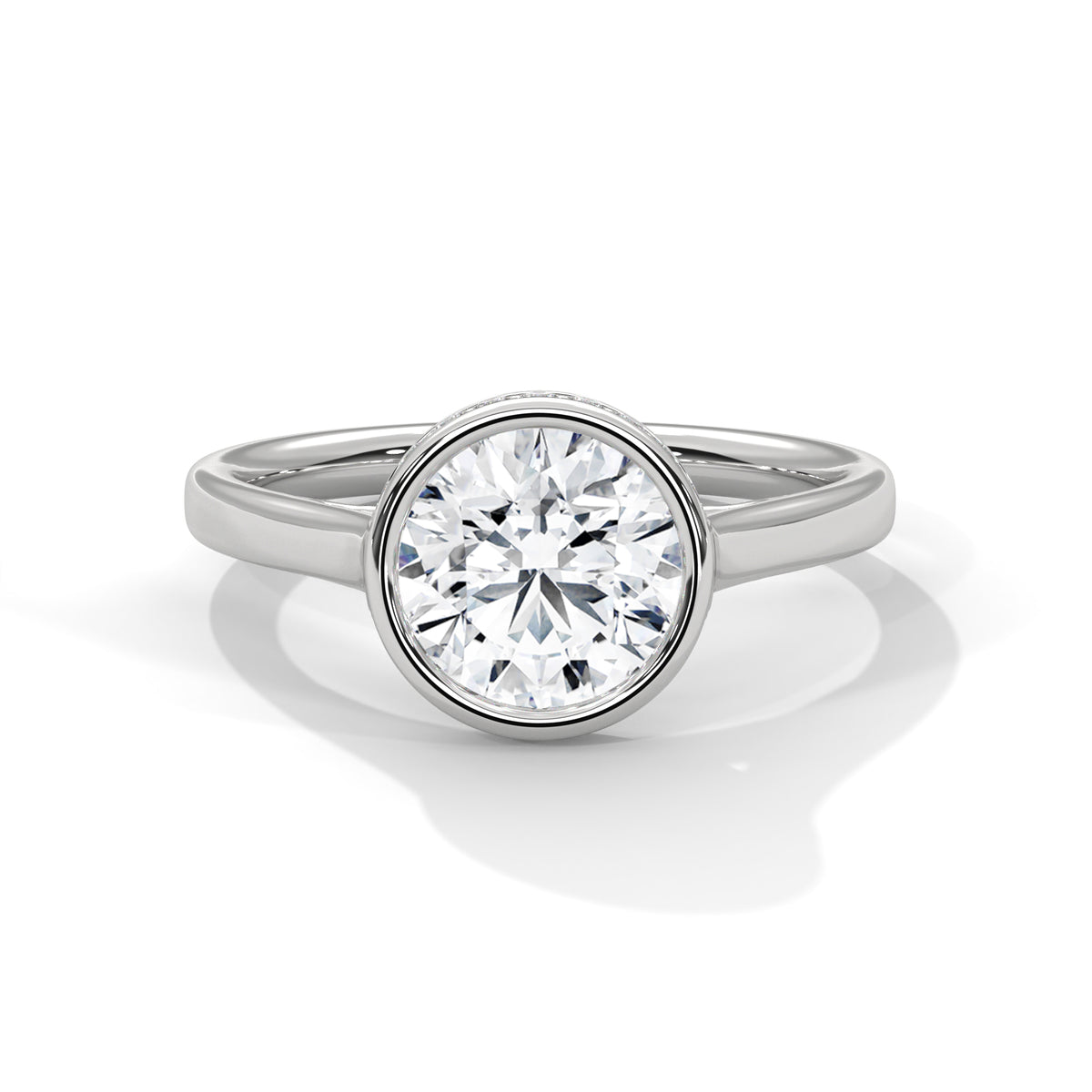 round-14k white gold|round-18k white gold|round-platinum