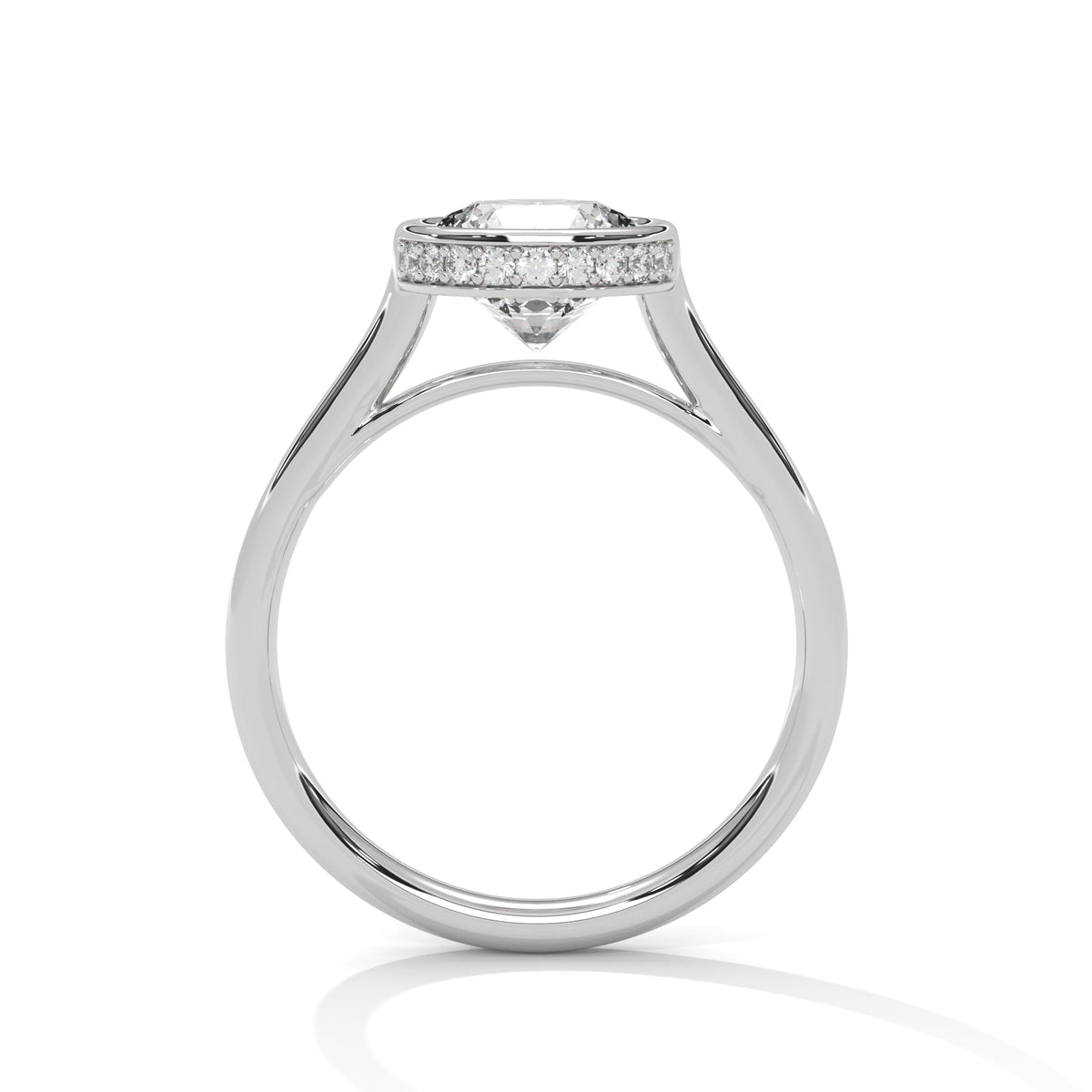 round-14k white gold|round-18k white gold|round-platinum