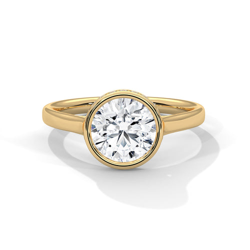Load image 1 in gallery view. round-14k yellow gold|round-18k yellow gold